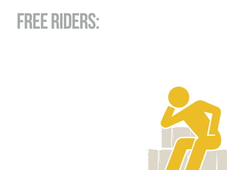 free riders: 
 