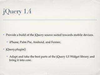 State of jQuery '09