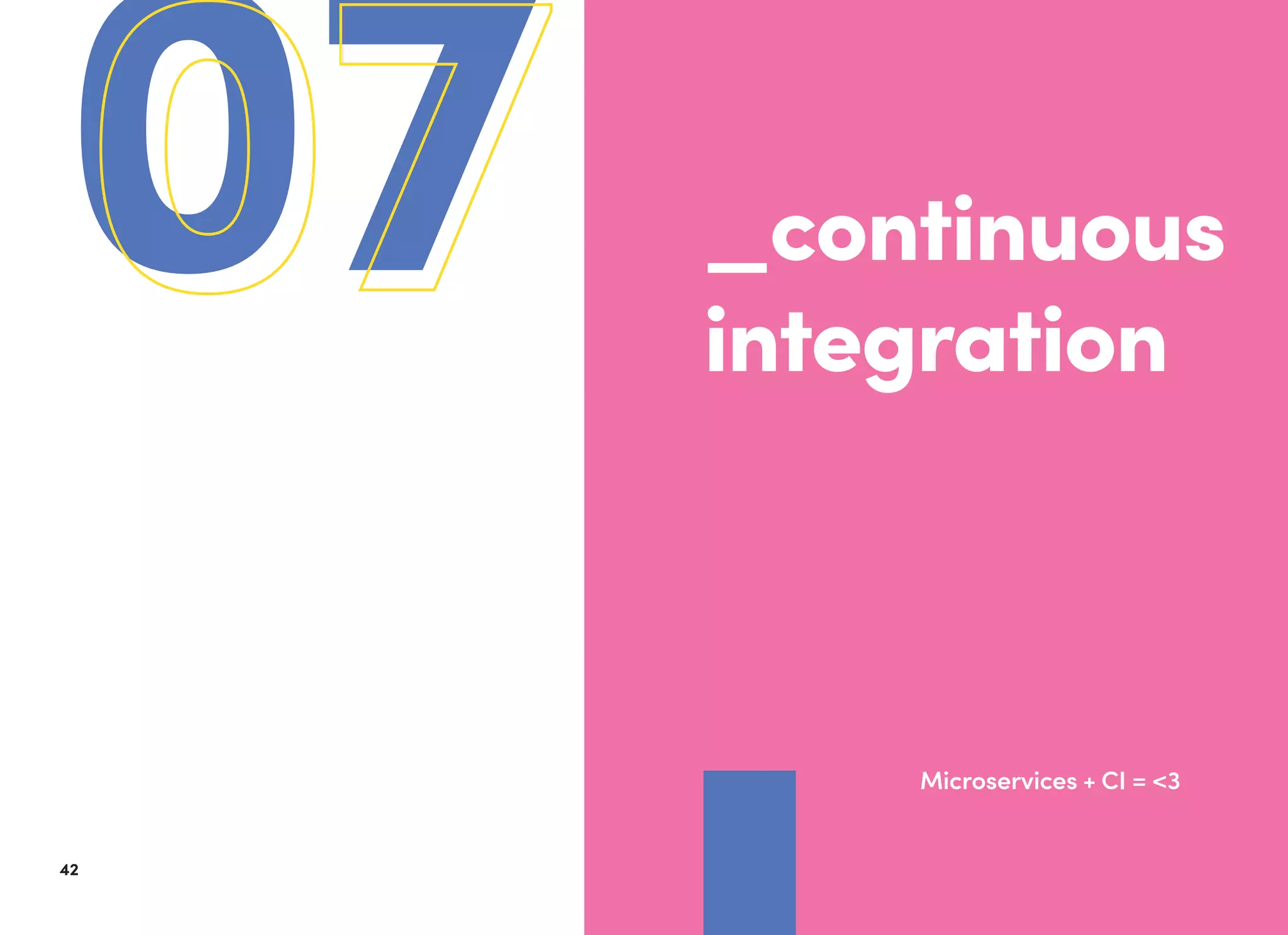 4342
0707 _continuous
integration
Microservices + CI = <3
 