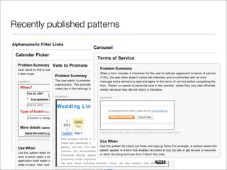 State of the Patterns 2008