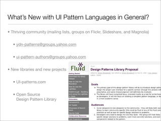 State of the Patterns 2008