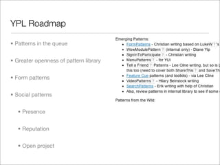 State of the Patterns 2008