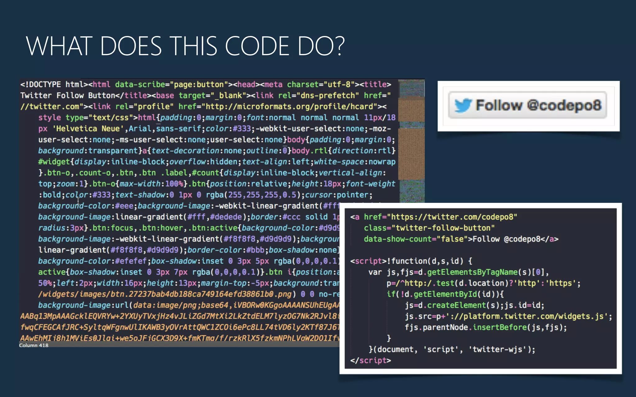 WHAT DOES THIS CODE DO?
 