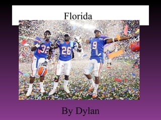Florida  By Dylan 