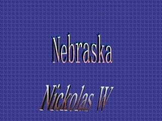 Nickolas W Nebraska 