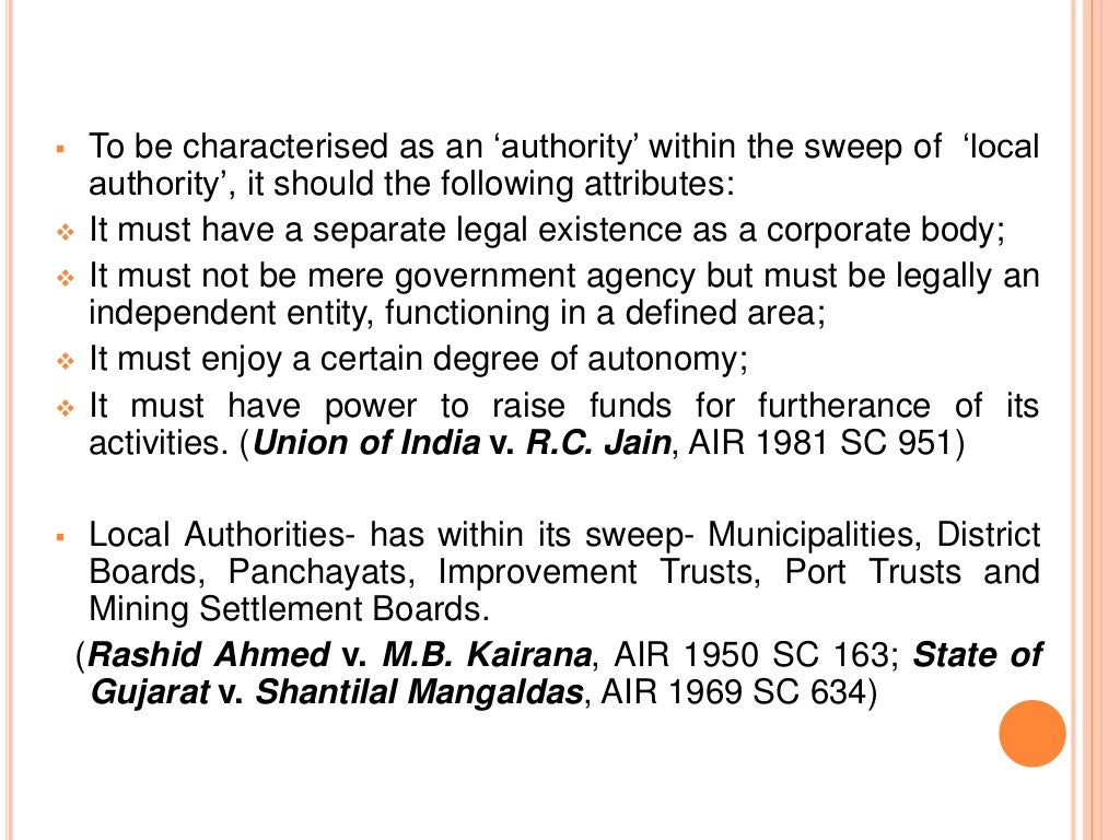 Article 12 State (Definition of State)