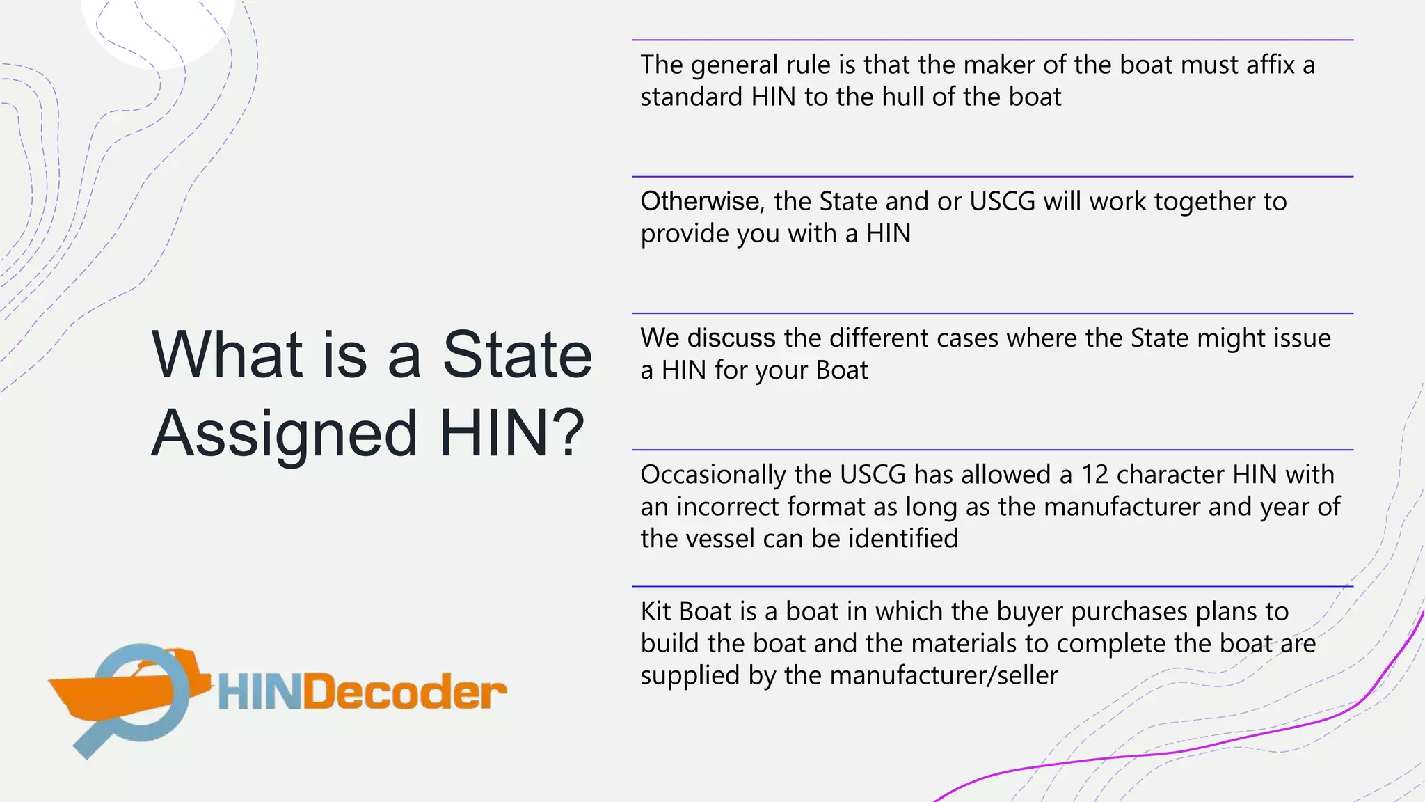 What are State Assigned HIN Numbers? PPT
