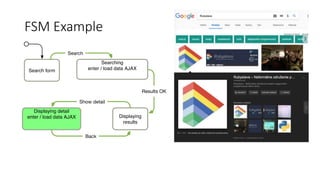 State management in react applications (Statecharts) | PPTX
