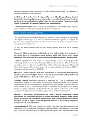 Cluster Development Guide.pdf State Cluster Development Policy Road Map | PDF