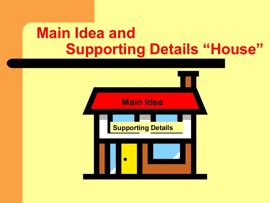 Stated main idea