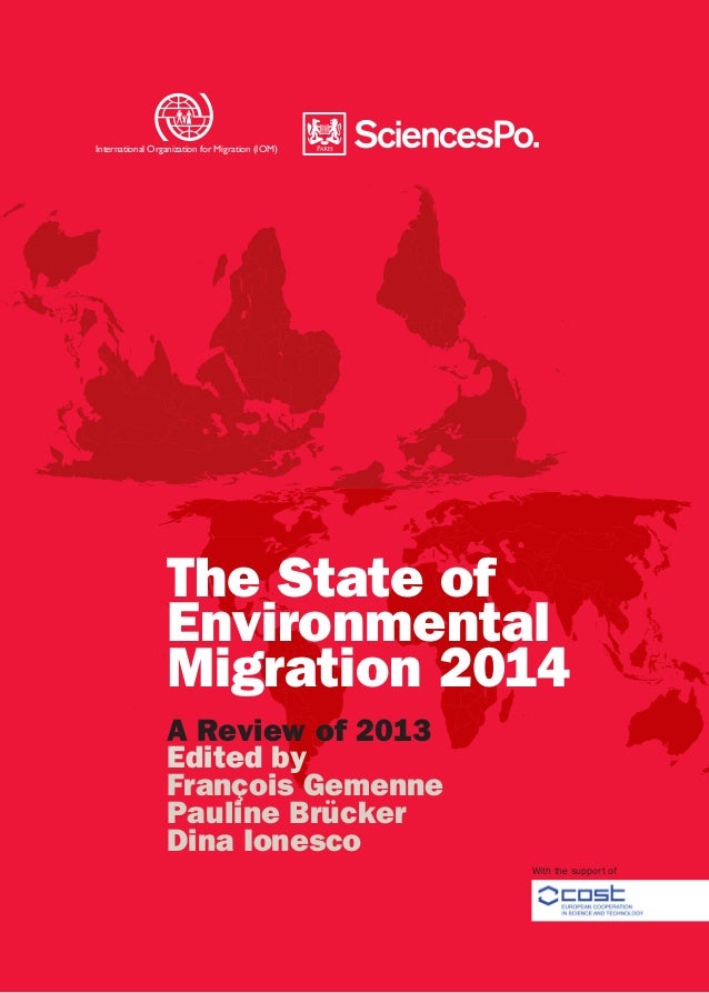 The State of Environmental Migration (2014: Review of 2013)