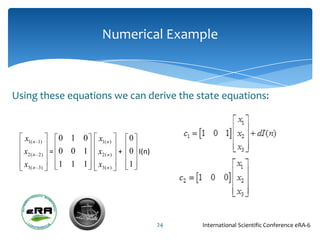 State equations model based on modulo 2 arithmetic and its applciation ...