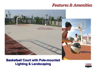 Features & AmenitiesFeatures & Amenities
Basketball Court with Pole-mountedBasketball Court with Pole-mounted
Lighting & LandscapingLighting & Landscaping DIVIS
ION
 