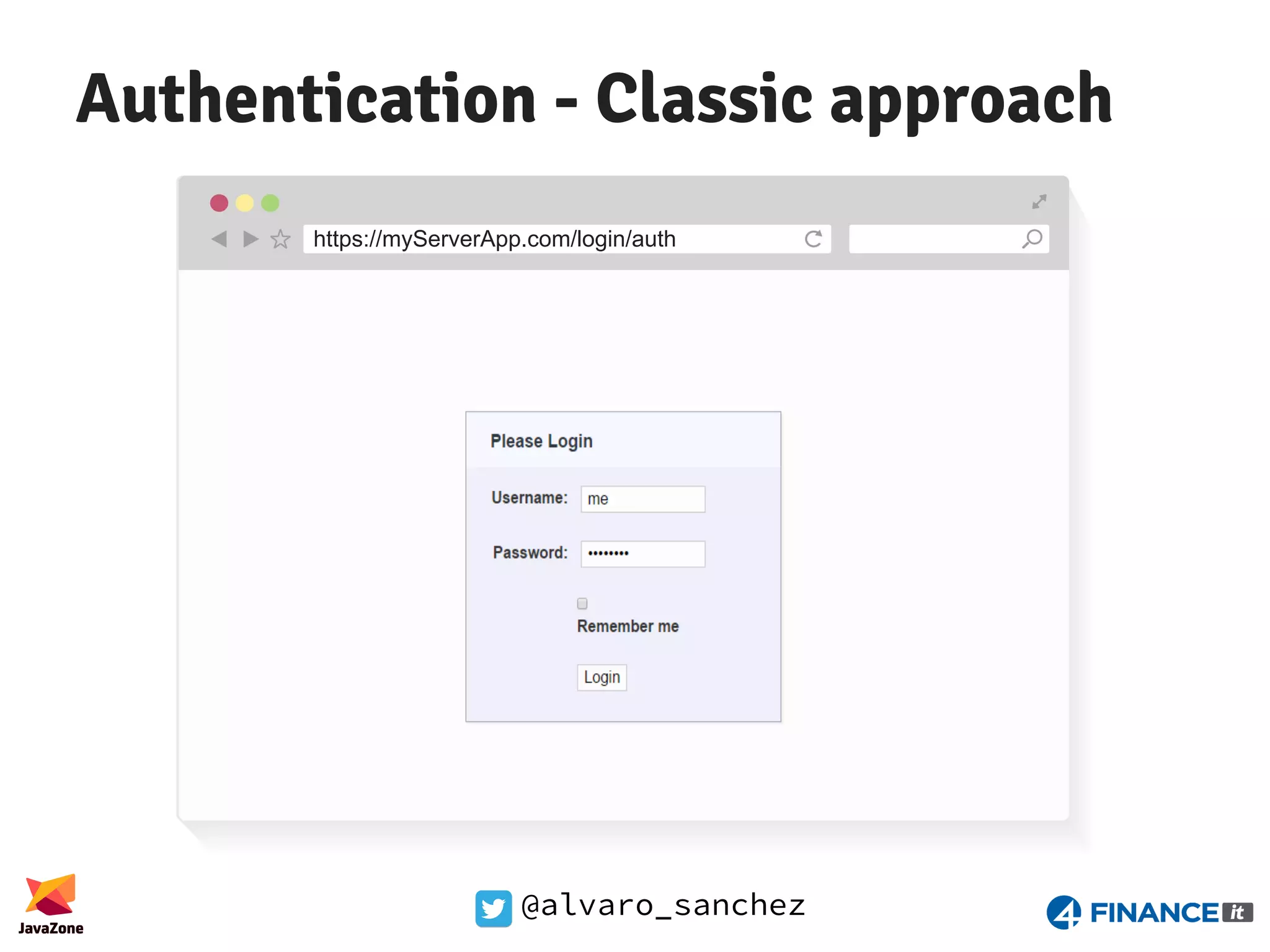 @alvaro_sanchez Authentication - Classic approach https://myServerApp.com/login/auth 