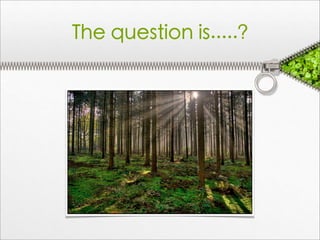 The question is.....?
 