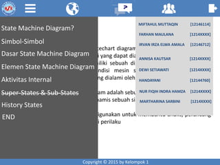 Tugas State machine diagram - Slide | PPTX