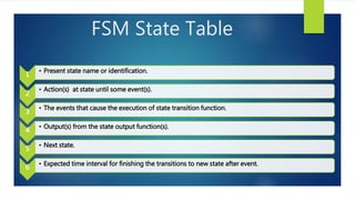 Programming models for event controlled programs | PPTX