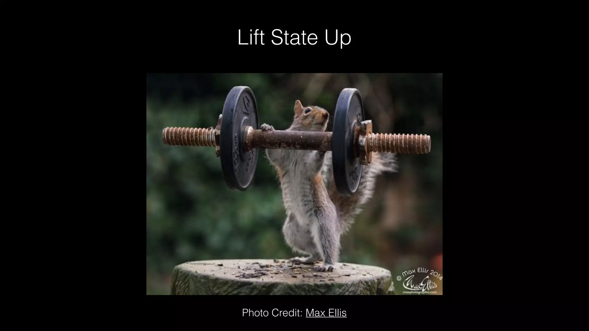 Lift State Up
Photo Credit: Max Ellis
 