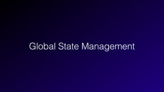 State managment in a world of hooks