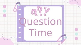 Question
Time
 