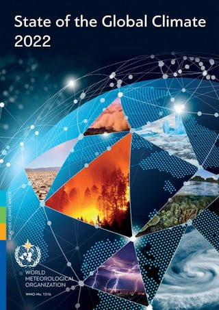 State of the Global Climate
2022
WMO-No. 1316
WEATHER
CLIMATE
WATER
 