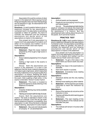 Statement assumption cetking must do 50 questions pdf for maharashtra ...