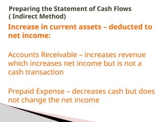 The Cash Flow Statement: Components and Structures .pptx