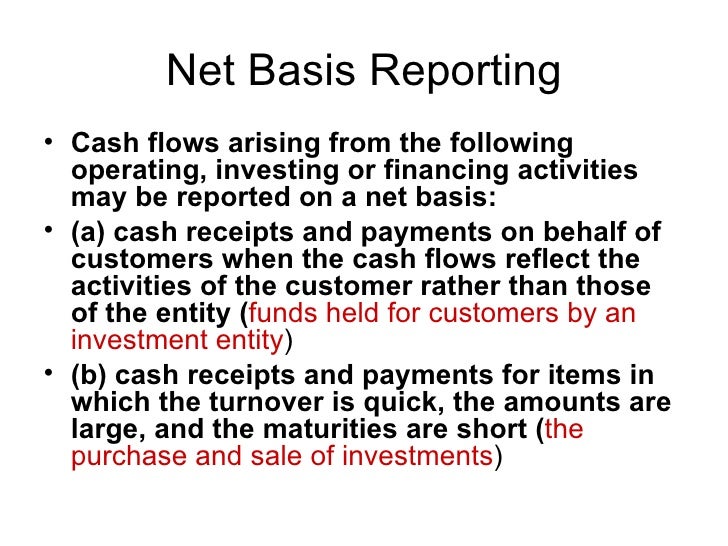 primary objective of statement of cashflows