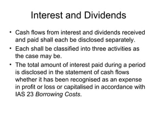 Interest and Dividends ,[object Object],[object Object],[object Object]