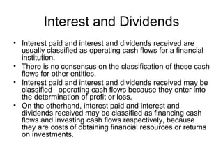 Interest and Dividends ,[object Object],[object Object],[object Object],[object Object]