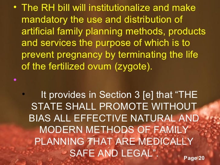 Rh bill essays about life