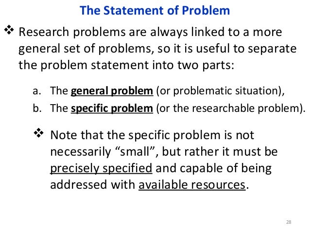 Crafting a Statement of Problem in Doctoral Research