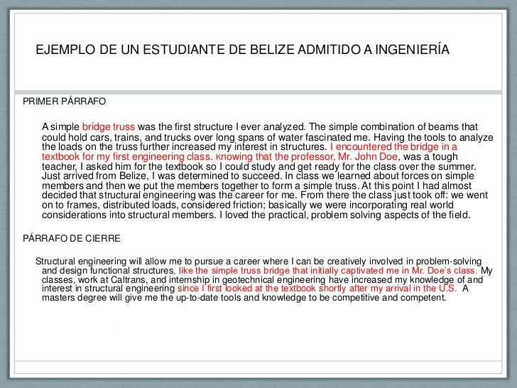 How to write a personal statement image