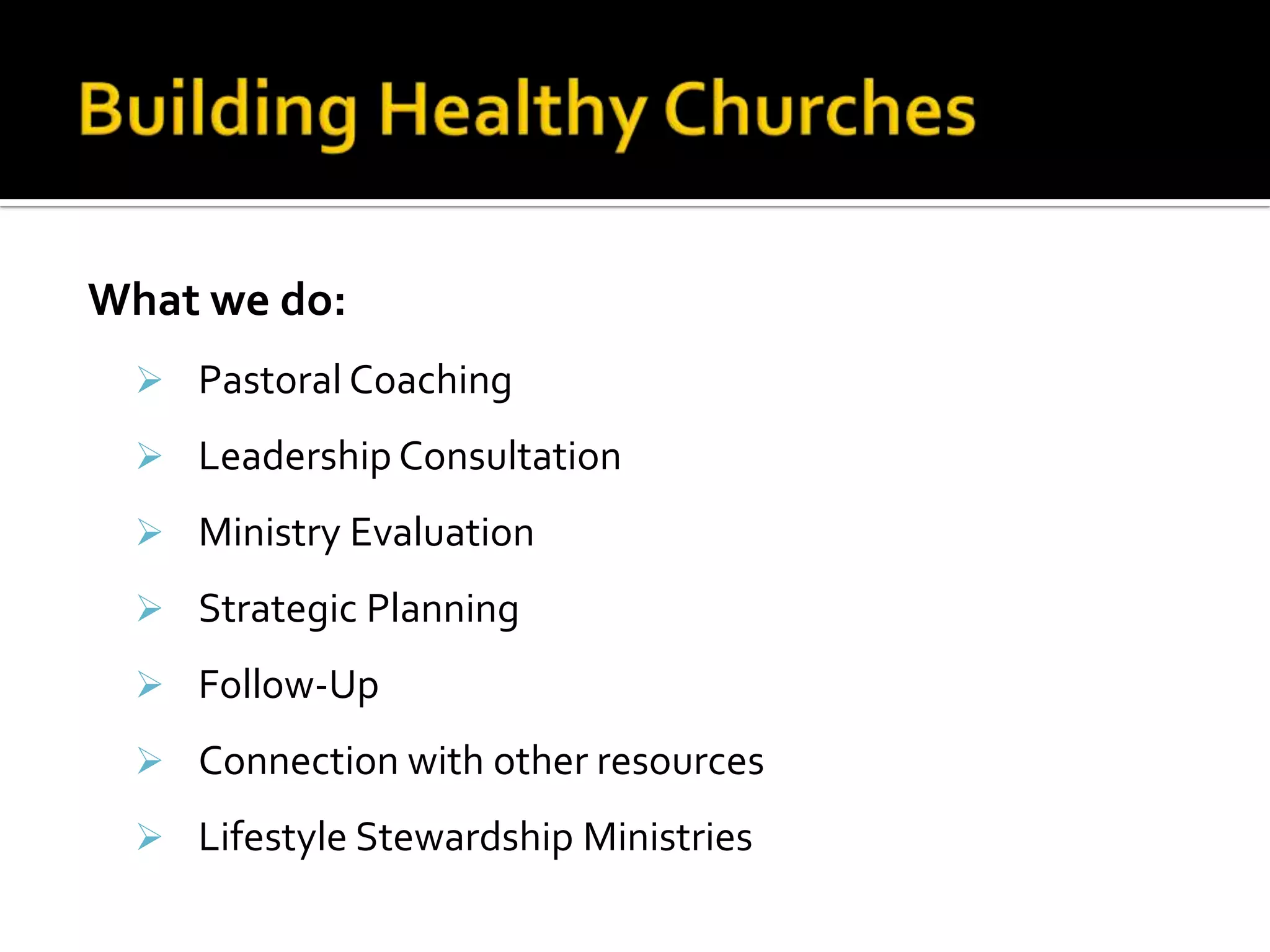 See two new churches planted