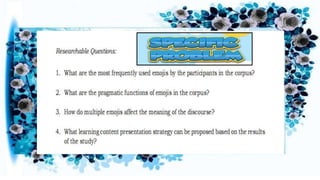 WRITING STATEMENT OF THE PROBLEM IN QUALITATIVE RESEARCH | PPTX ...