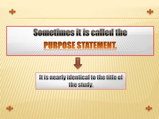 Statement of the problem (final) | PPTX