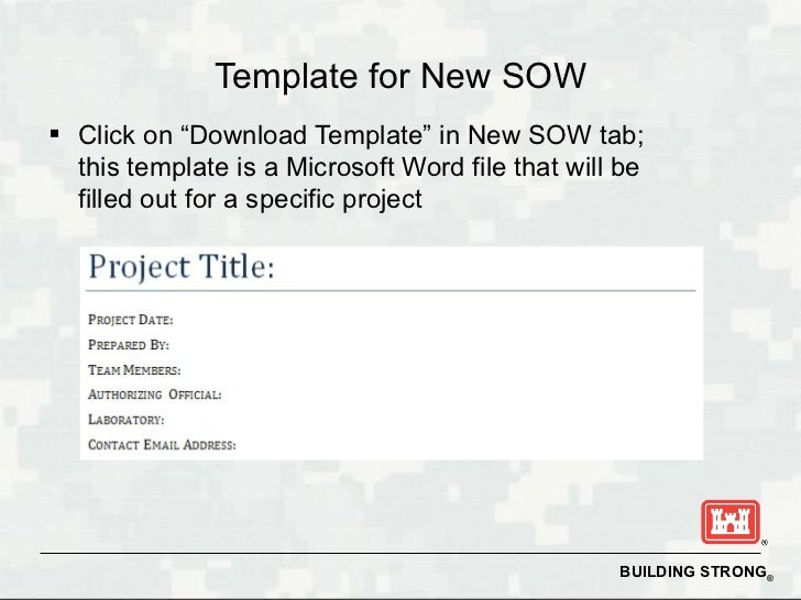 statement of work