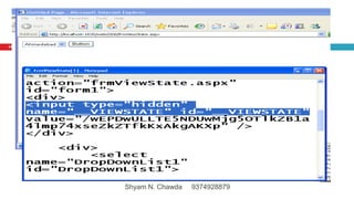 View State
24
Shyam N. Chawda 9374928879
 