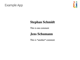 Example App
 