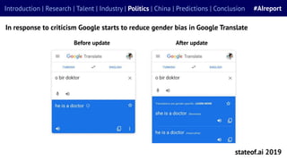 Before update
stateof.ai 2019
Introduction | Research | Talent | Industry | Politics | China | Predictions | Conclusion #A...