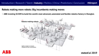 ABB investing $150M to build the world’s most advanced, automated and ﬂexible robotics factory in Shanghai.
Robots making ...