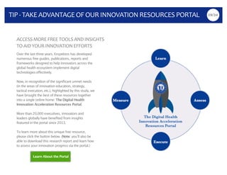 29/34TIP	-	TAKE	ADVANTAGE	OF	OUR	INNOVATION	RESOURCES	PORTAL	
ACCESS	MORE	FREE	TOOLS	AND	INSIGHTS	
TO	AID	YOUR	INNOVATION	...