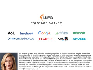 LUMA's State of Digital Media 2017 Slide 116