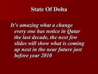 State Of Doha ,[object Object]