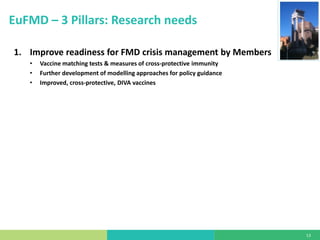 State of foot-and-mouth disease research