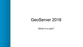 State of GeoServer 2.14