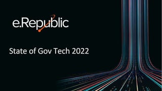 State of Gov Tech 2022
 