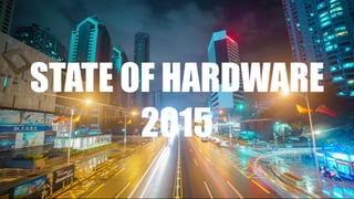 Applyby
Nov.28
STATE OF
HARDWARE
2015
 