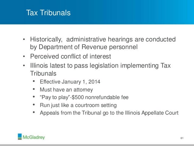 state of il s u tax presentation by glga 1 23 14 crt 61 form illinois