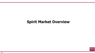 Spirit Market Overview
 